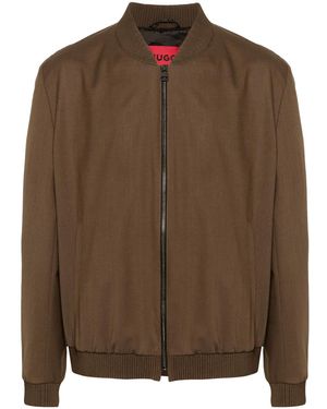 HUGO Ukashi Jacket - Brown
