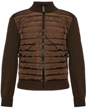 Canada Goose Zip-Up Padded Jacket - Brown