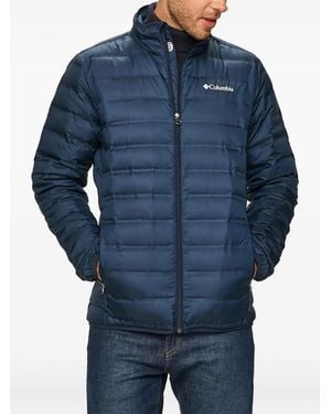 Columbia Quilted Zip-Up Jacket - Blue