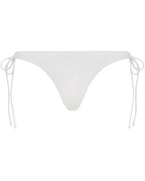 Bondeye Serenity Textured Bikini Bottoms - White