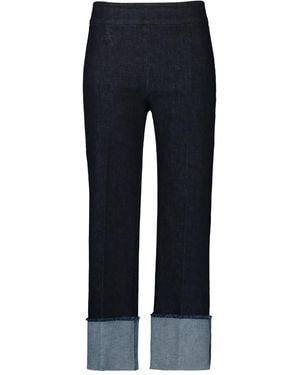 Avenue Montaigne Bonnie Jeans Met Manchetten - Blauw