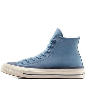 Converse Chuck 70 Embossed-Logo Sneakers - Blue