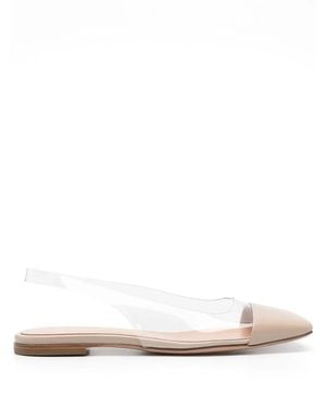 Gianvito Rossi Ballerine Tokio - Neutro