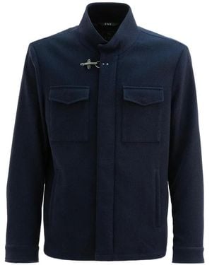 Fay Trave flap-pocket jacket - Blau