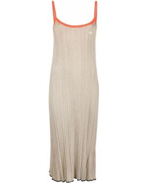 DIESEL Ribbed-Knit Midi Dress - Multicolor