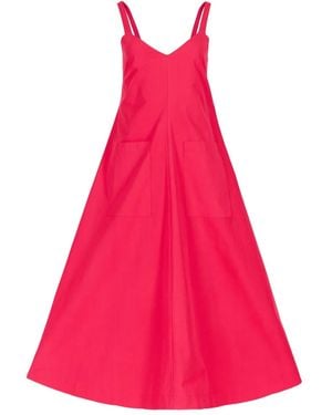 Rosie Assoulin Pocktail Midi Dress - ピンク