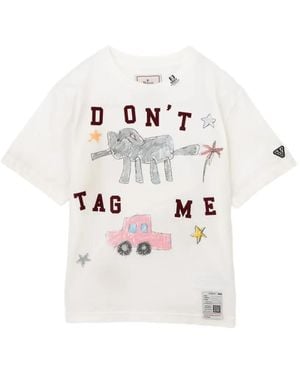 Maison Mihara Yasuhiro T-Shirt En Piqué - White