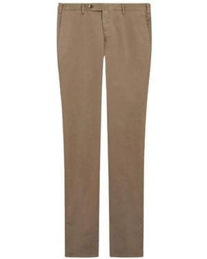 PT Torino Slim-Fit Tailored Pants - Natural