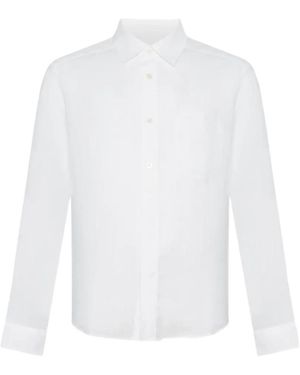 Jacob Cohen Patch-Pocket Long-Sleeve Shirt - White