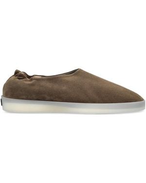 Fear Of God Suede Mule Shoes - Brown