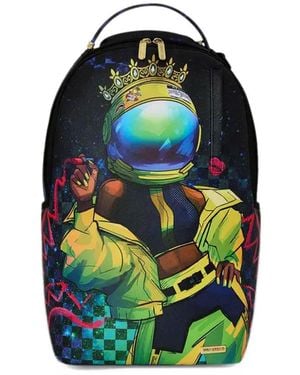 Sprayground Cosmic Queen Graphic-Print Backpack - Blue