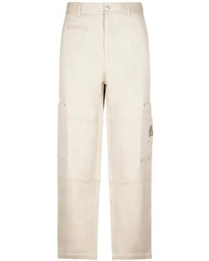 Moose Knuckles Belt-Loops Trousers - White
