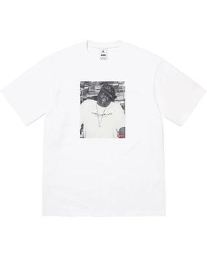 Supreme X Jordan Biggie T-Shirt - Weiß