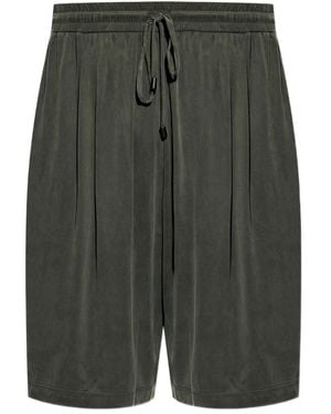 Giorgio Armani Bermudas mit Falten - Grau