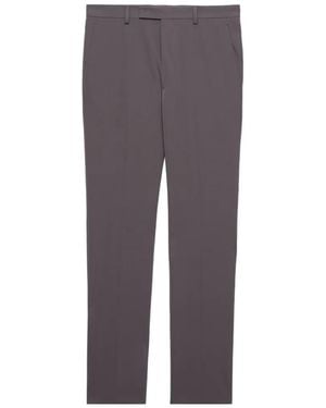Prada Stretch Tailored Pants - Purple