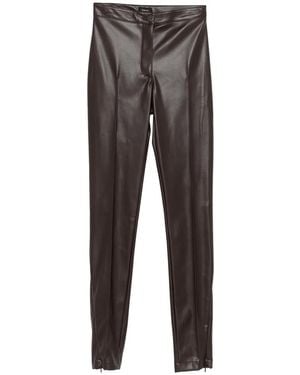 Pinko New Patitz Zip-Fastening Pants - Gray