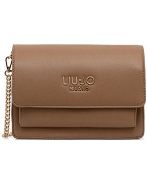 Liu Jo Chain Cross Body Bag - Brown