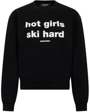 DSquared² Upside Down Sweatshirt - Black