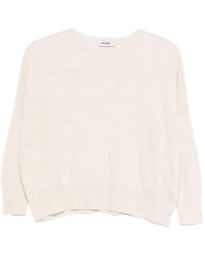 Base London Long-Sleeve Top - Natural