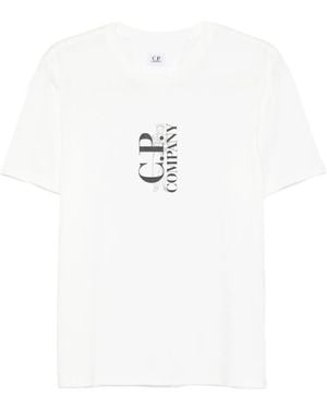 C.P. Company Logo-print T-shirt - White