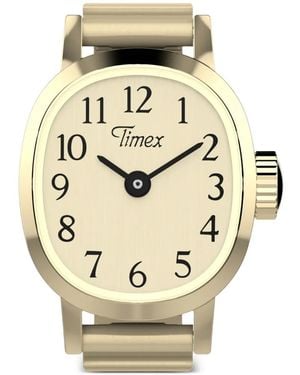 Timex Mini Cavatina 16Mm Ring Watch - Metallic