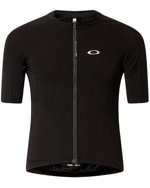 Oakley Gridskin Pinstripe Top - Black