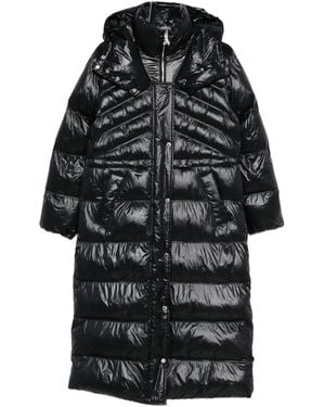 Patrizia Pepe Hooded Puffer Jacket - ブラック
