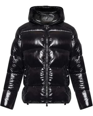 Save The Duck Hooded Puffer Jacket - Black