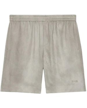 MSGM Elasticated Track Shorts - Grey
