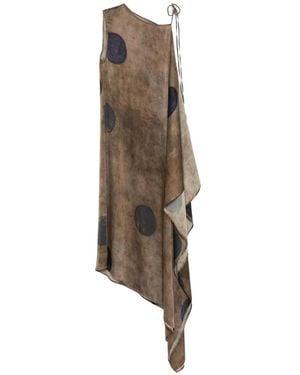 Uma Wang Avery Asymmetric Dress - Natural