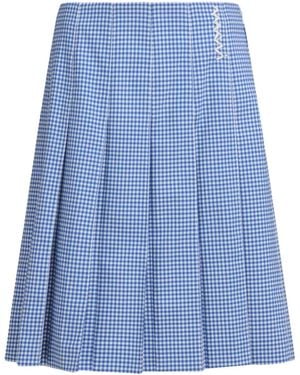Marni Pleated Midi Skirt - Blue