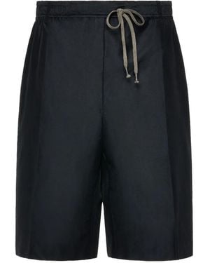 Maison Margiela Cotton Drawstring Shorts - Black
