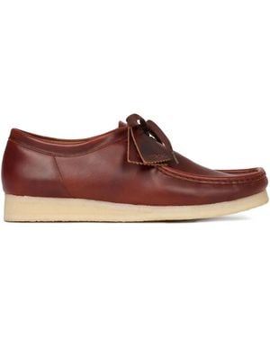 Sandro X Clarks Originals Derbies - Brown