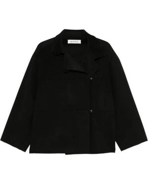 Rohe Abrigo Reversible - Negro