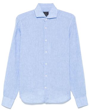 Orian Linen Shirt - Blue