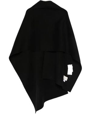 Almada Label Colette Asymmetric Cape - Black