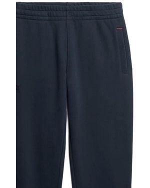 Superdry Logo-Embroidered Track Pants - Blue