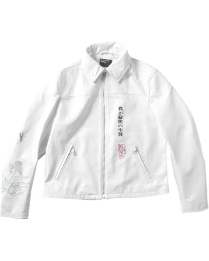 Enfants Riches Deprimes Giacca Con Stampa - Bianco