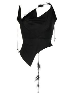 16Arlington Oberteil Mit Cut-Outs - Schwarz