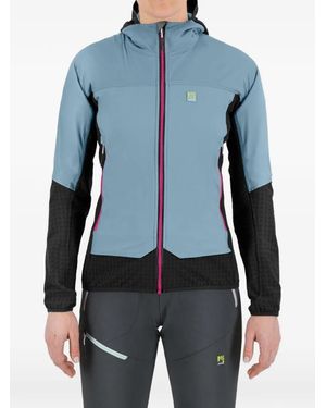 Karpos Veste Alagna Plus 2.0 W À Capuche Et Empiècements Texturés - Blue