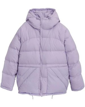 Marc Jacobs Long Puffer Jacket - Purple