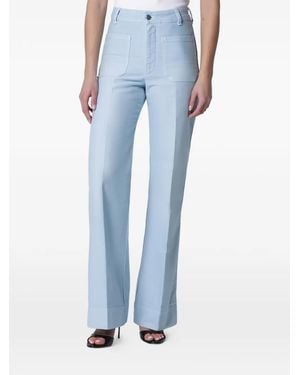 Victoria Beckham Alina Straight Jeans - Blue