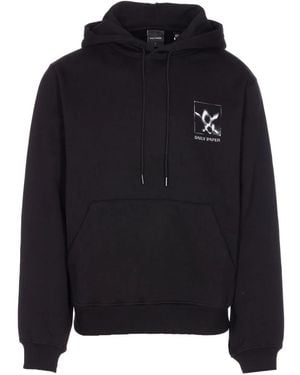 Daily Paper Sudadera Shadow Grid Con Logo - Azul