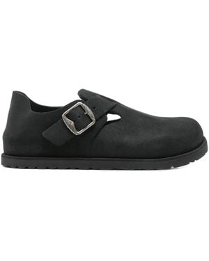 Birkenstock Sneakers Met Gespbandje - Zwart