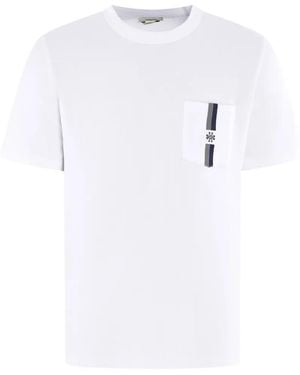 Jacob Cohen T-Shirt À Logo Brodé - White