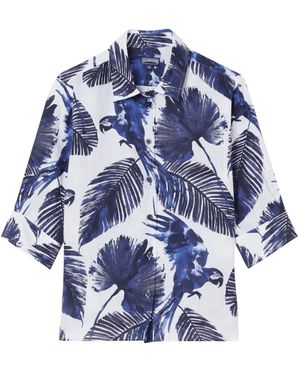 Vilebrequin Laurane Papagaio Linen Shirt - Blue