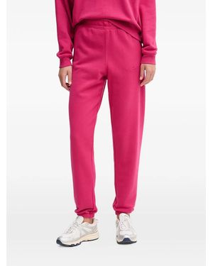 DKNY Elasticated-Waistband Track Tousers - Pink
