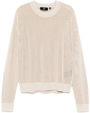 Represent Open Gauge Knit Jumper - Natural