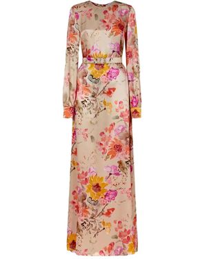 Raquel Diniz Fiona Minikleid mit Blumen-Print - Rot