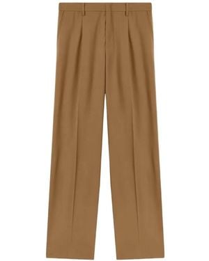 RETORI Pleated Trousers - Natural